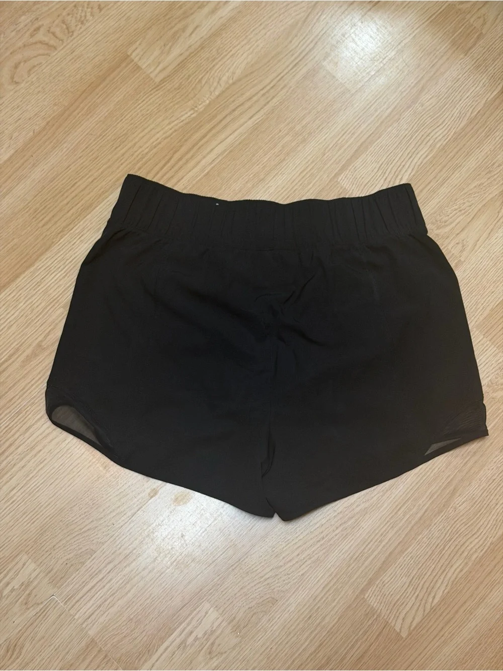 Justice Girls XL Plus 16P/18P Black Athletic Running Shorts Mesh Performance